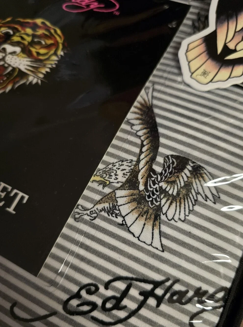 🦅 Ed Hardy 6 Piece Soaring Eagle Queen Sheet Set